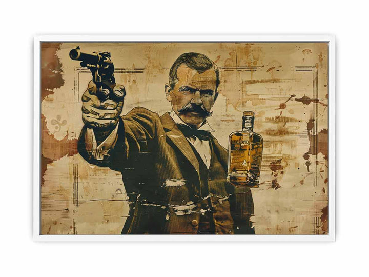 Vintage whiskey Wall Art   Painting