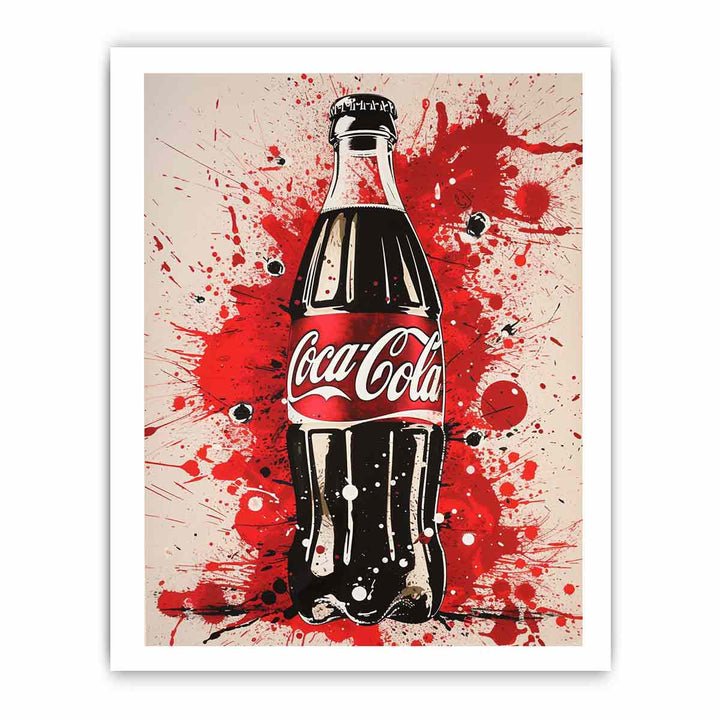 Coca Cola  Art framed Print