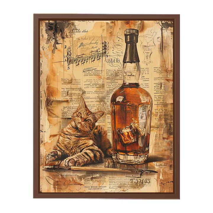 Vintage whiskey Art 3 Painting