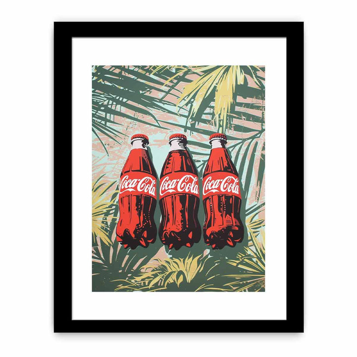Coke  Painting framed Print