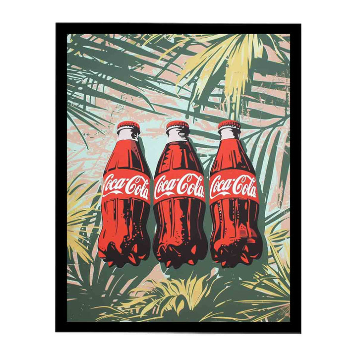 Coke  Painting canvas Print