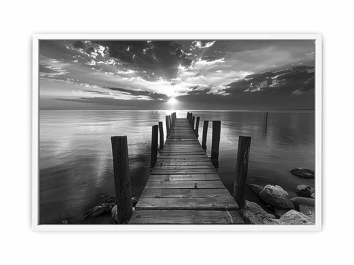 Jetty Frame print Painting
