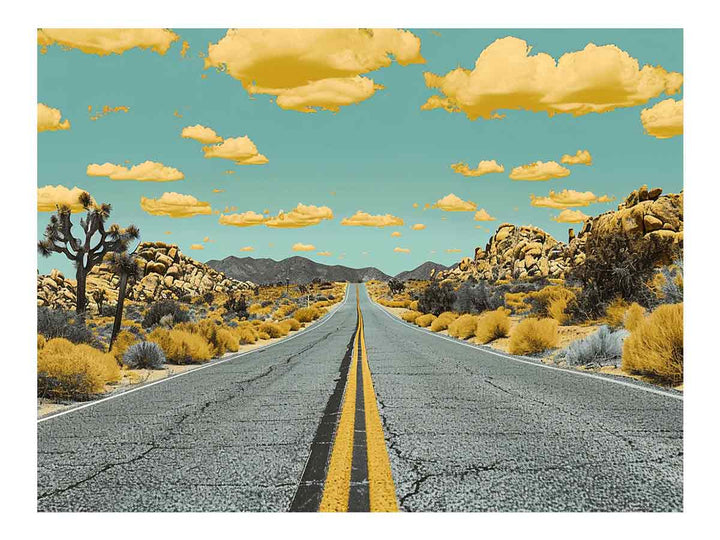 Dream Road  Painting Art Print