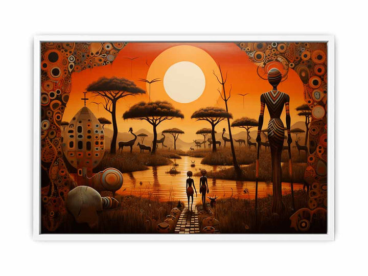 Africa Art print Painting