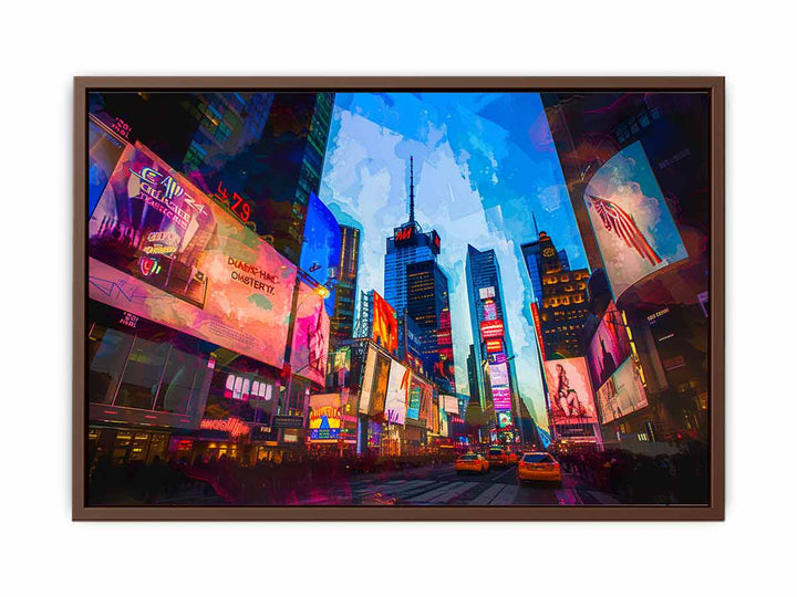 Times Square  Painting
