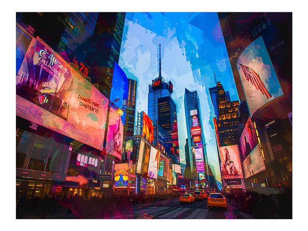 Times Square  Art Print