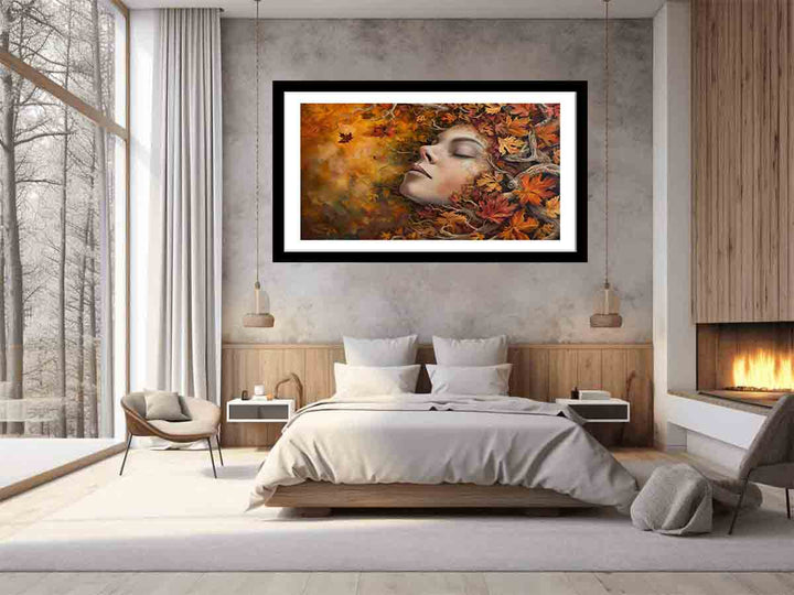 Thought in Fall Art Print