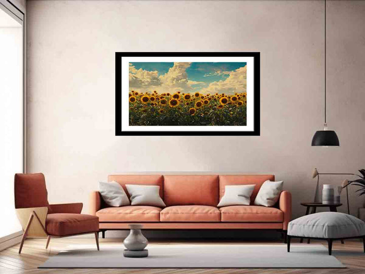 Summar Sunflower Art Print