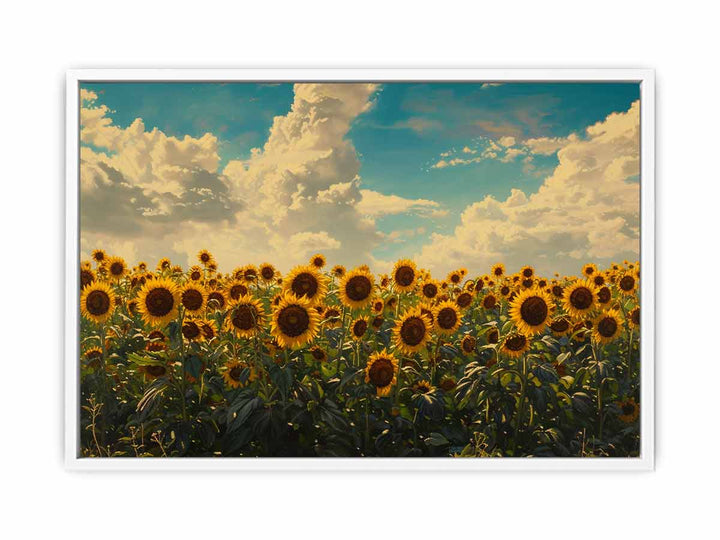 Summar Sunflower Art Painting