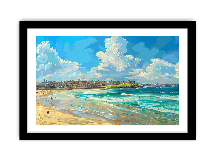 Bondi Beach framed Print