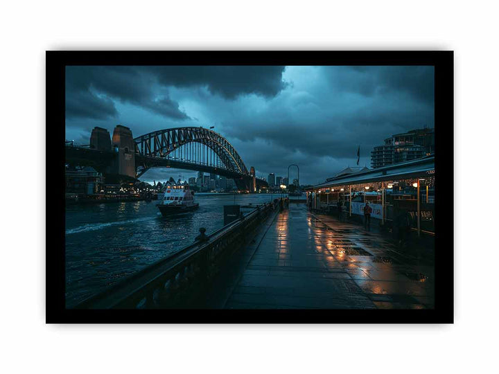 Sydney Harbour Bridge Art framed Print