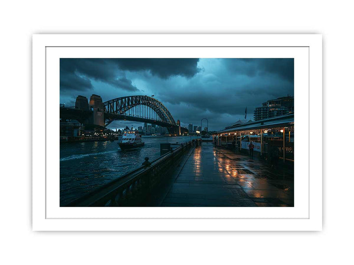 Sydney Harbour Bridge Art framed Print