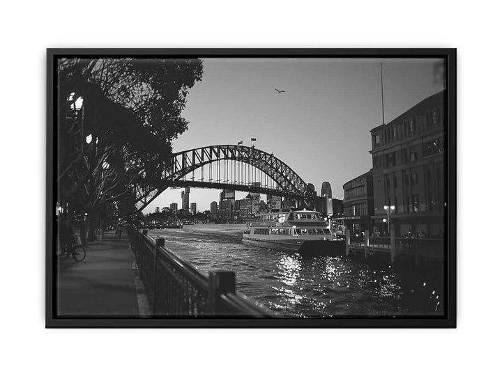 Sydney Harbour Bridge Print canvas Print