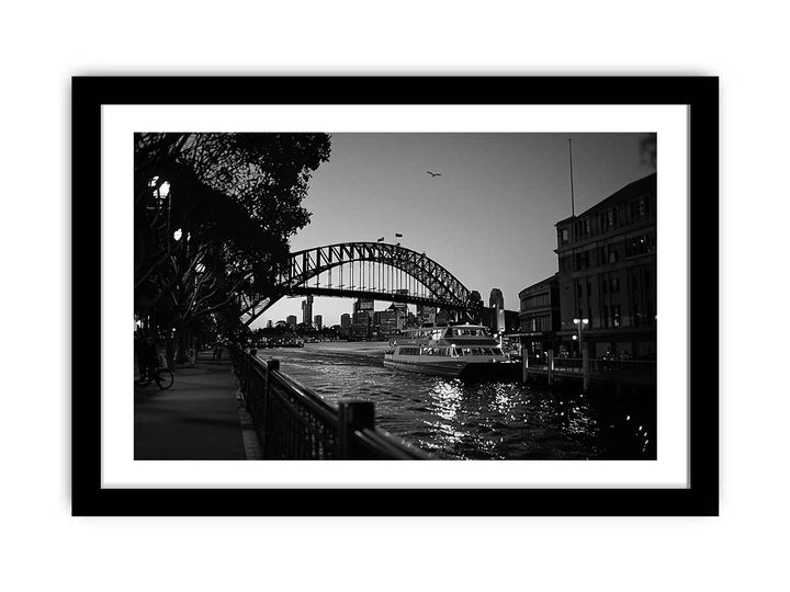 Sydney Harbour Bridge Print framed Print