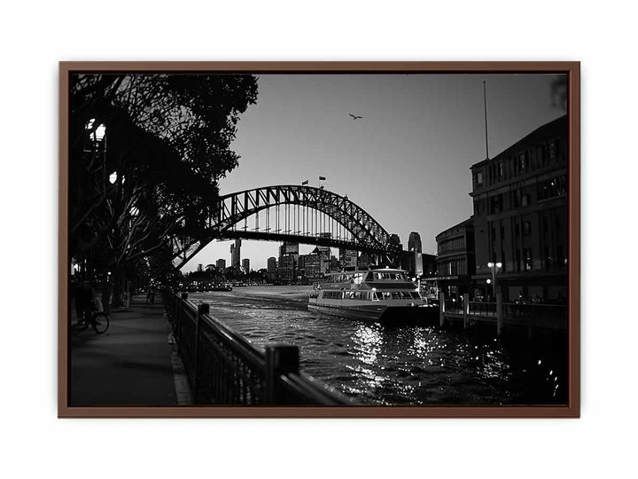 Sydney Harbour Bridge Print  Painting