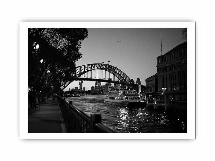 Sydney Harbour Bridge Print framed Print