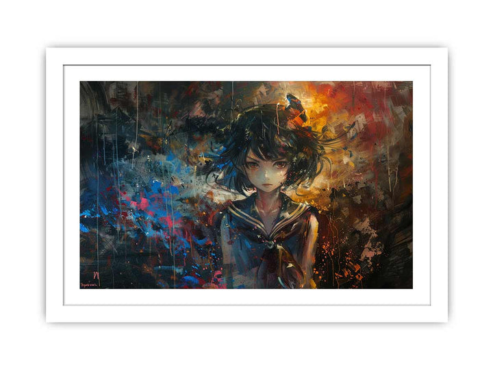 Colorful Art for Kids room  framed Print