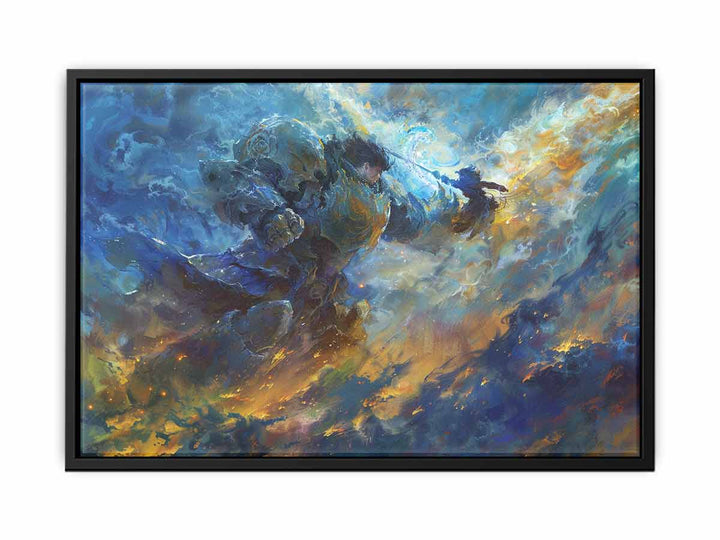 In the Sky Art canvas Print
