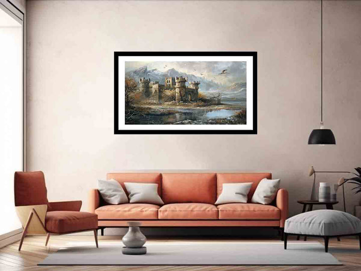 Castles Painting Art Print