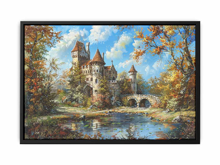 Castles Art canvas Print