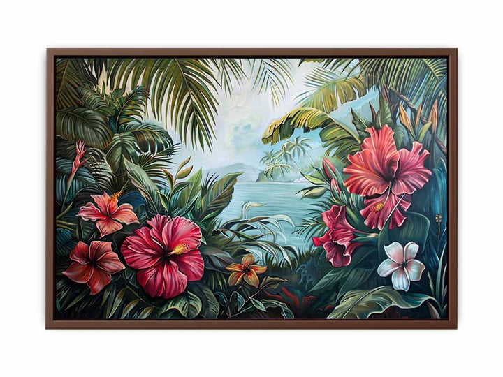 Tropical  Art Print Painting