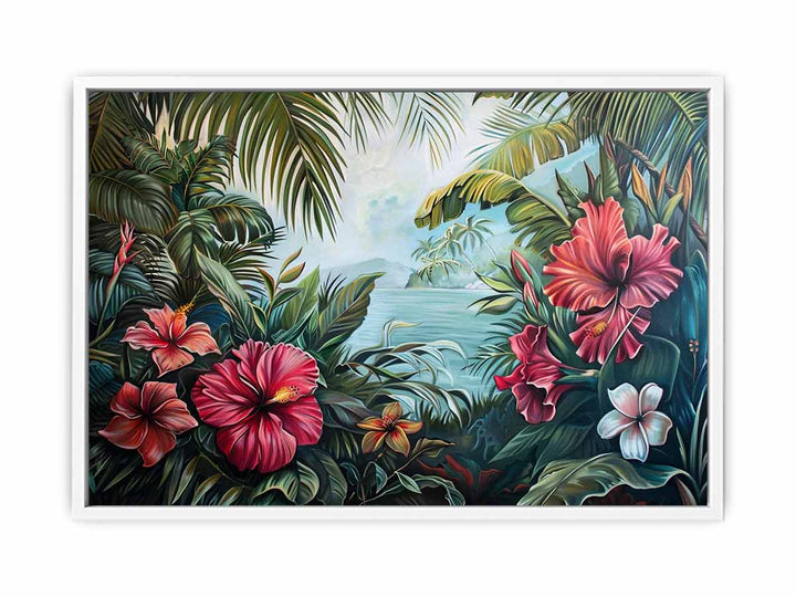 Tropical  Art Print Painting