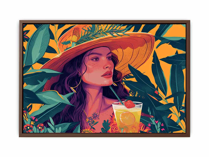 Margarita Art Print Painting