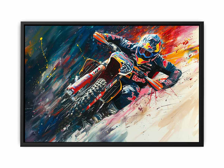 Redbull  Inspired  Painting canvas Print