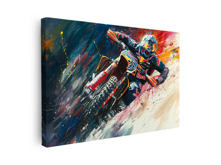 Redbull  Inspired  Painting canvas Print