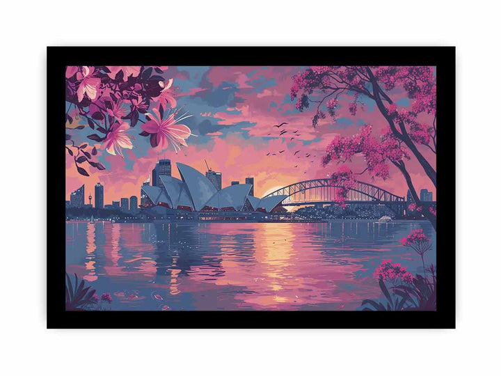 Sydney Opera House framed Print