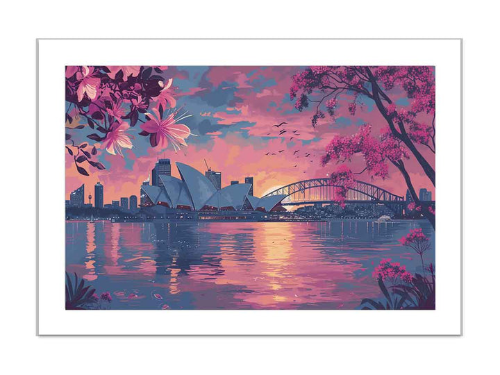 Sydney Opera House framed Print