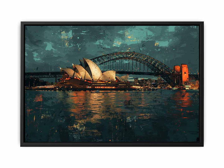 Sydney Opera House Print  canvas Print