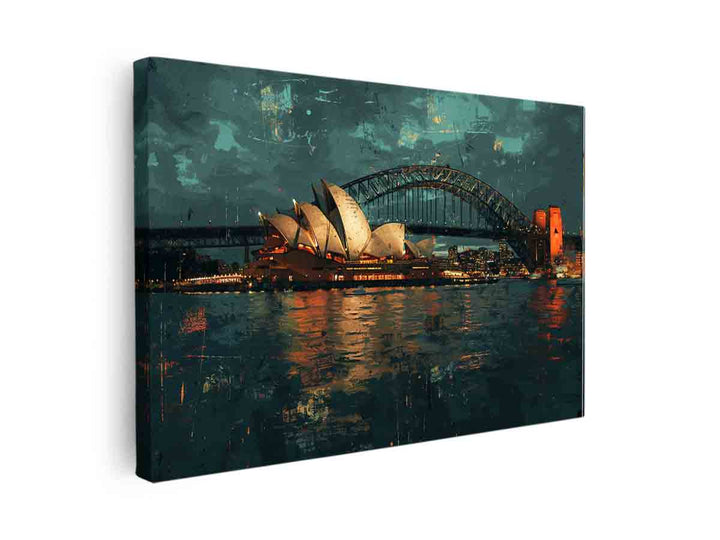 Sydney Opera House Print  canvas Print