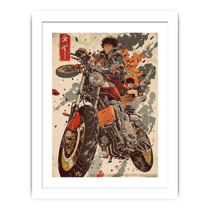Anime boy Art 2 framed Print