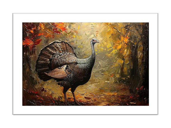 Turkey Art framed Print
