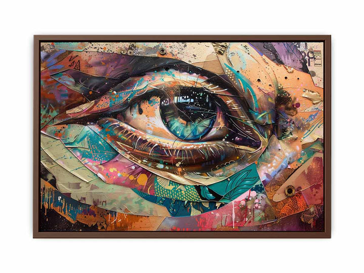 Deep eye Art Painting