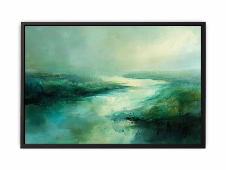 Green River Art canvas Print