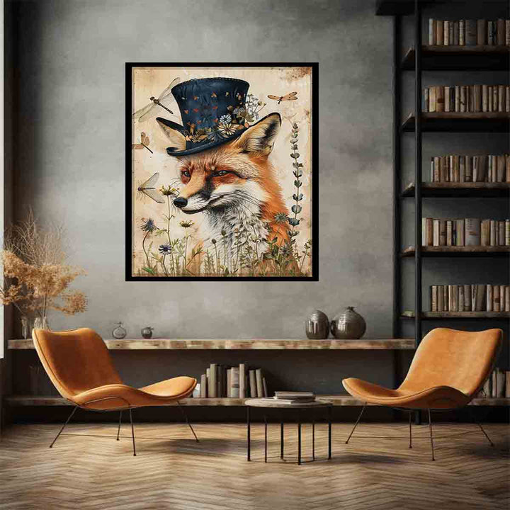 Elegant Fox Art Print