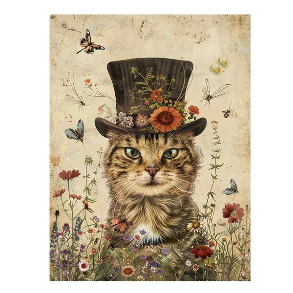 Cute Cat Art Print