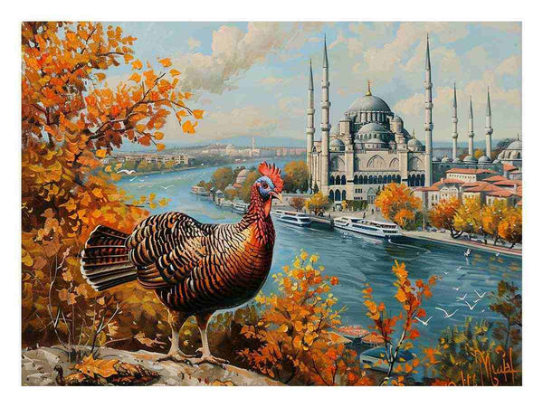 Turkey bird Art Print