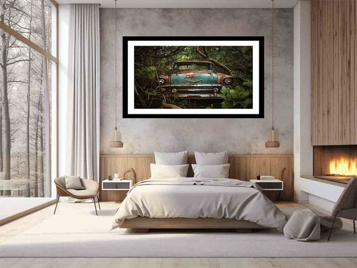 Vinatge car Art Print