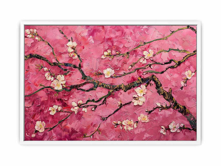  Pink Almond Branches Painting