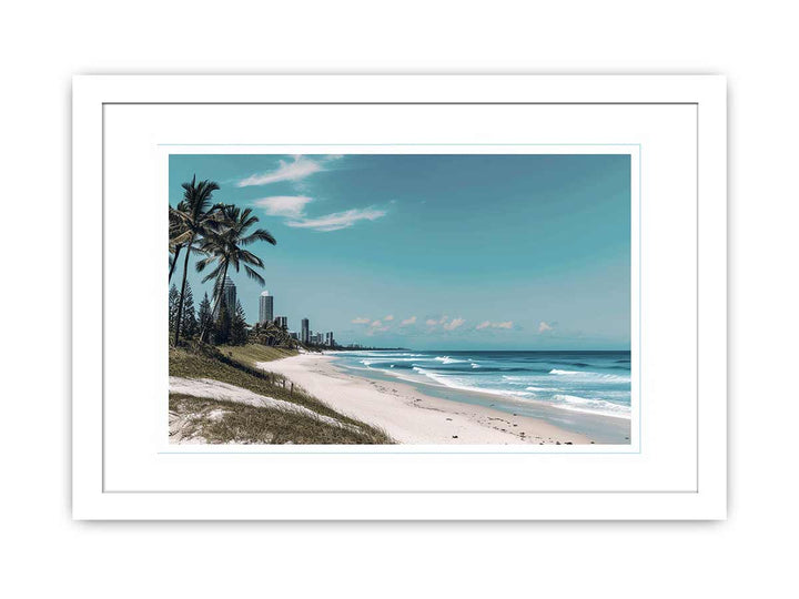  Beach Art  Print framed Print