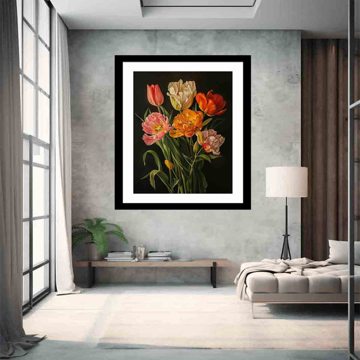 Floral Art Art Print