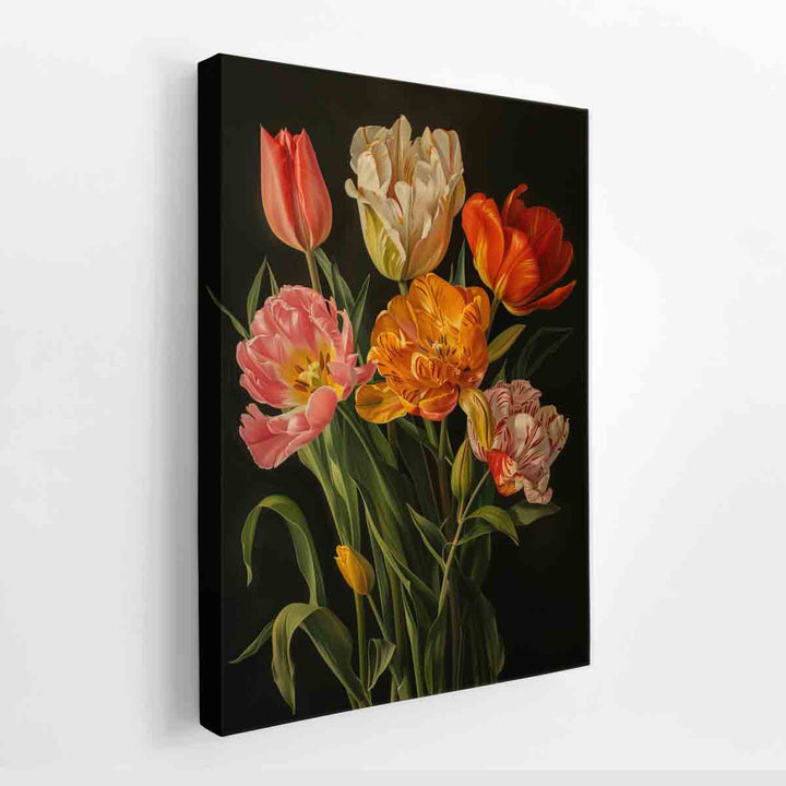 Floral Art canvas Print