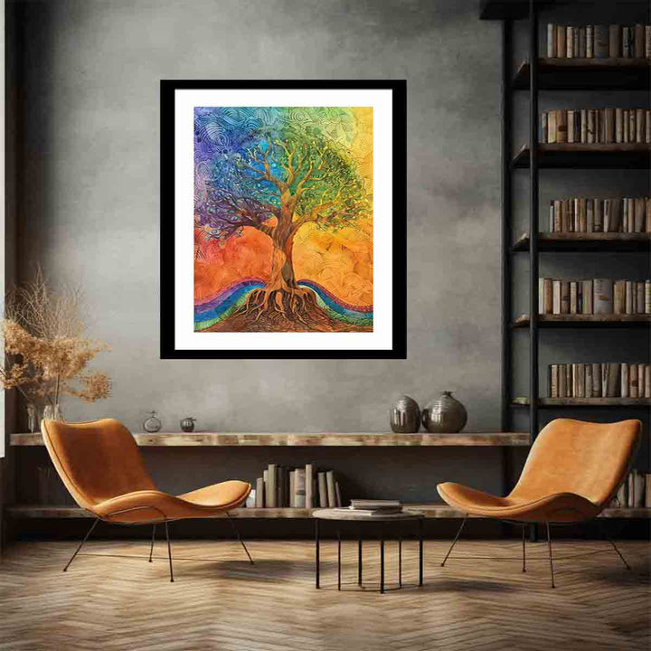 Tree of Peace Art Print