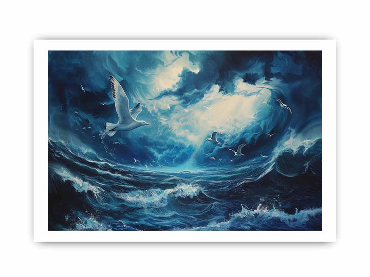 Ocean Art framed Print