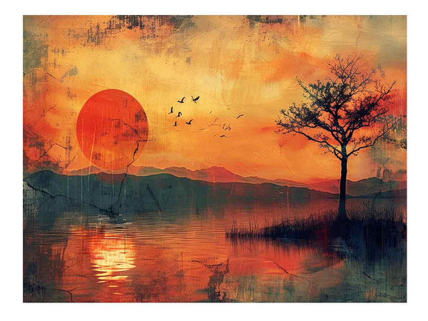 Sunset  Art Print