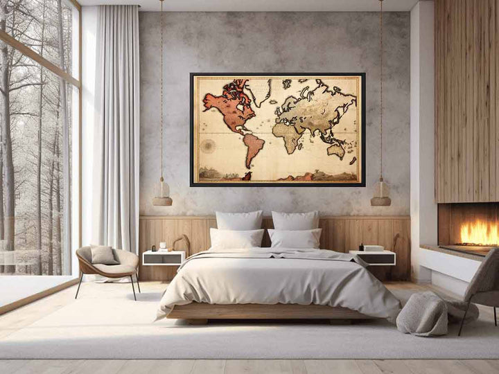 Vintage  World Map 3 