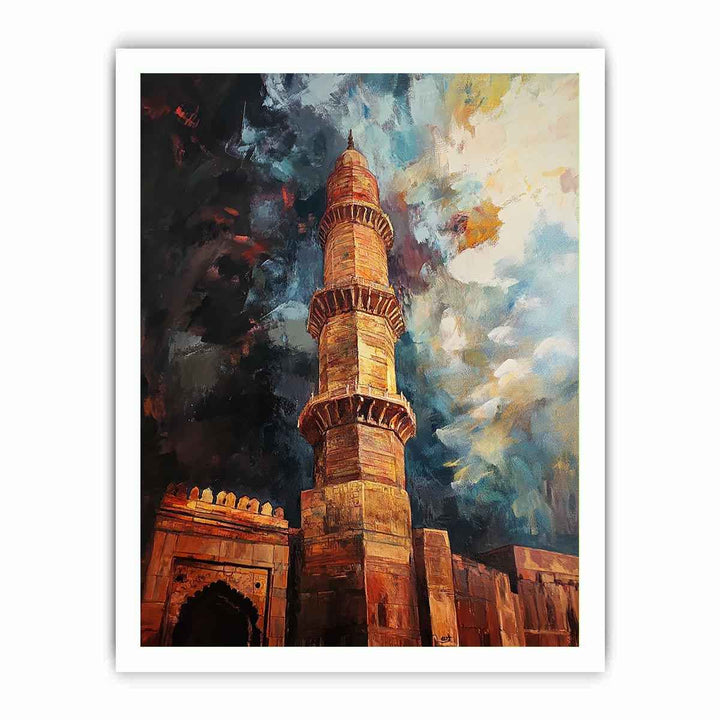 Tower  Canvas Painting 